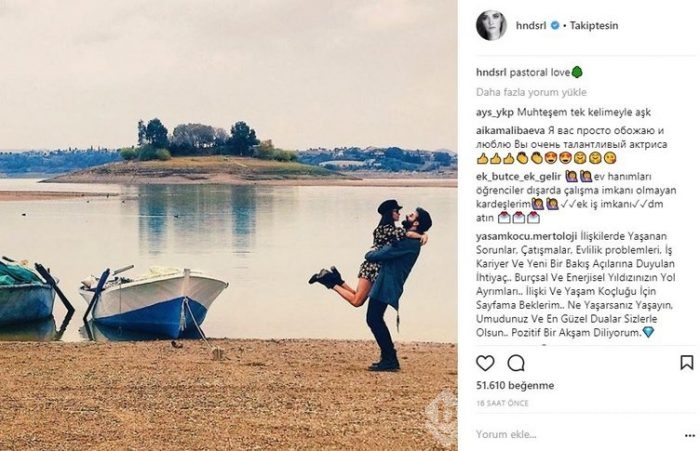 Ünlülerin Instagram paylaşımları (13.02.2018)