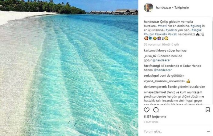 Ünlülerin Instagram paylaşımları (13.02.2018)