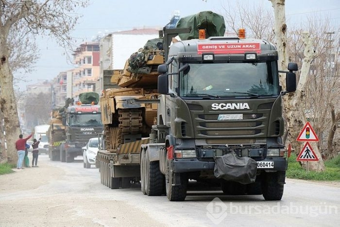 Zeytin Dalı Harekatı'na destek konvoyu