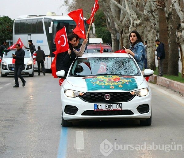 Zeytin Dalı Harekatı'na destek konvoyu