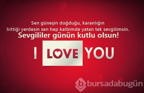14 Şubat Sevgililer günü mesajları!