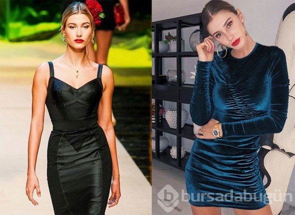 Şeyma Subaşı ile Hailey Baldwin arasındaki benzerlik
