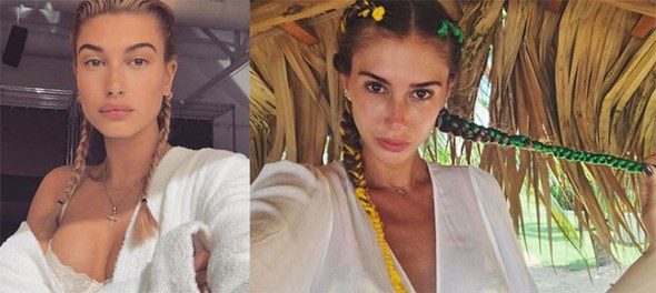 Şeyma Subaşı ile Hailey Baldwin arasındaki benzerlik
