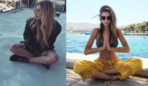 Şeyma Subaşı ile Hailey Baldwin arasındaki benzerlik

