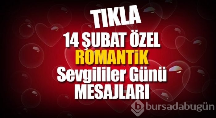 14 Şubat Sevgililer Günü mesajları burada!