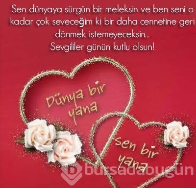14 Şubat Sevgililer Günü mesajları burada!