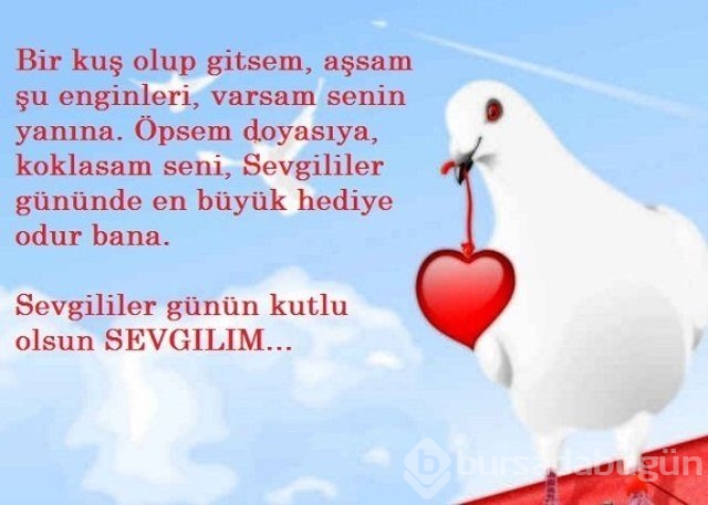 14 Şubat Sevgililer Günü mesajları burada!