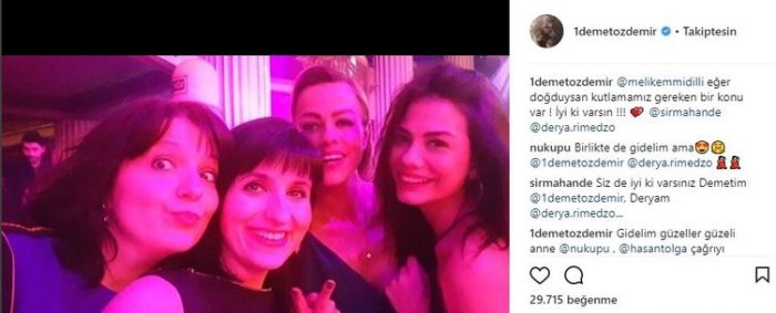 Ünlü isimlerin Instagram paylaşımları (14.02.2018)
