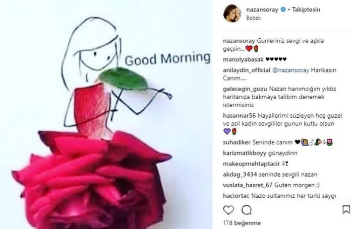Ünlü isimlerin Instagram paylaşımları (14.02.2018)