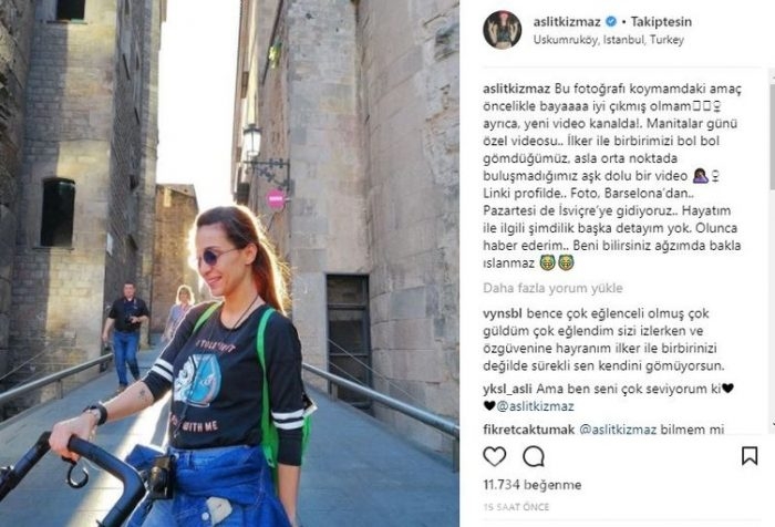 Ünlü isimlerin Instagram paylaşımları (14.02.2018)