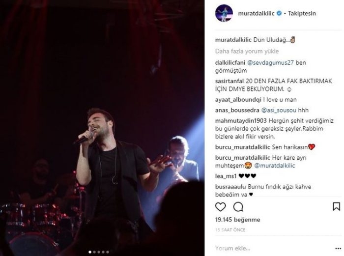 Ünlü isimlerin Instagram paylaşımları (14.02.2018)
