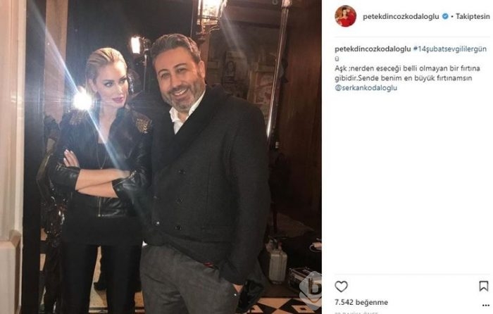Ünlü isimlerin Instagram paylaşımları (14.02.2018)