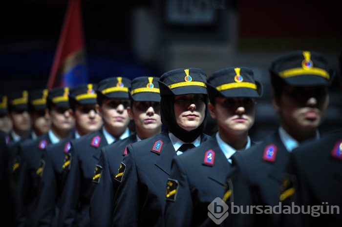 Bursa Işıklar Jandarma Astsubay Eğitim Merkezi Komutanlığı ant içme töreni