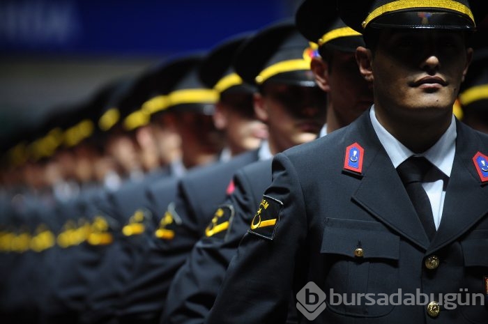 Bursa Işıklar Jandarma Astsubay Eğitim Merkezi Komutanlığı ant içme töreni