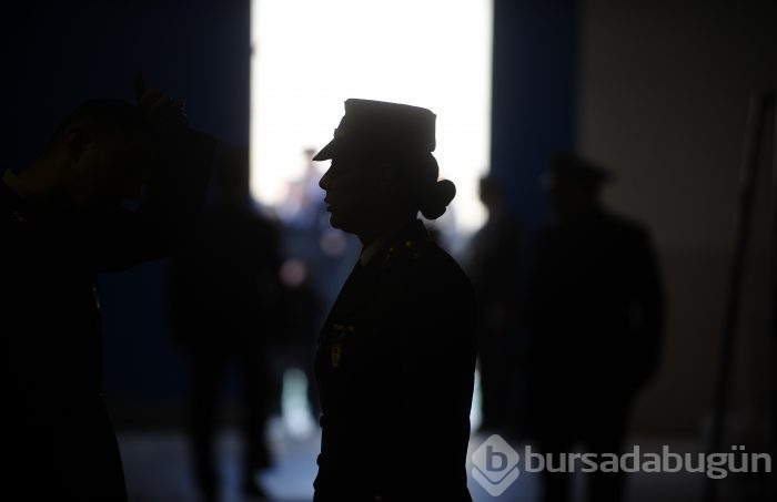 Bursa Işıklar Jandarma Astsubay Eğitim Merkezi Komutanlığı ant içme töreni