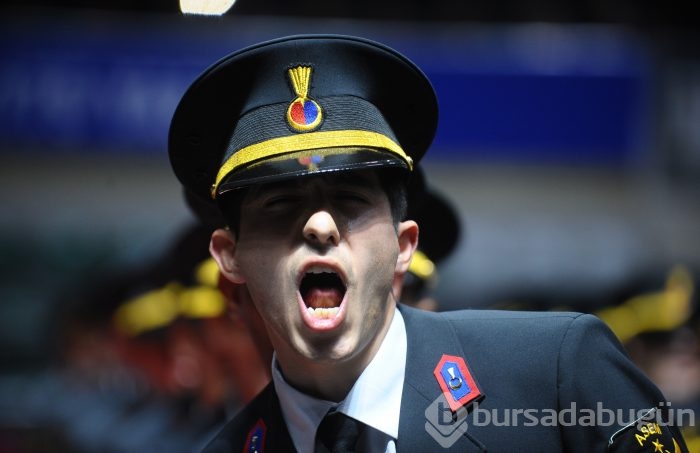 Bursa Işıklar Jandarma Astsubay Eğitim Merkezi Komutanlığı ant içme töreni