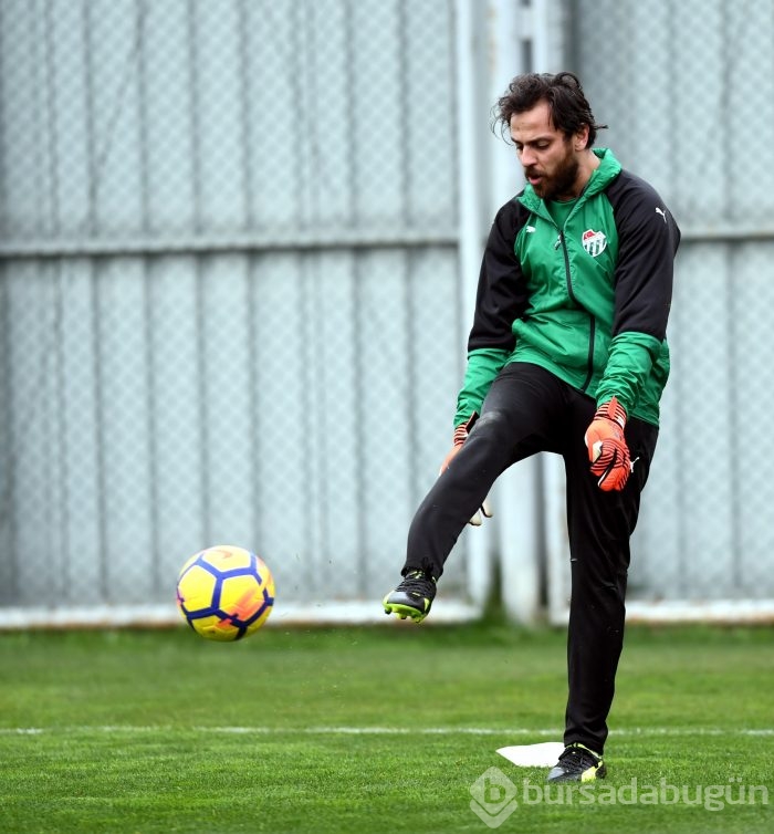 Vartolu Sadettin'den, Bursaspor antrenmanında şov!