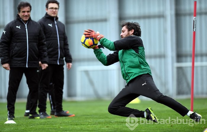 Vartolu Sadettin'den, Bursaspor antrenmanında şov!