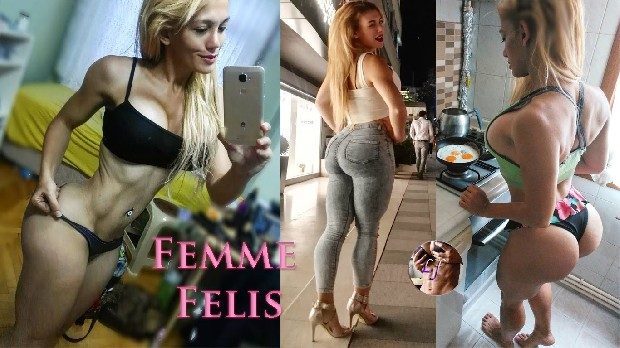 Fitness uzmanı Türk kızı Femme Felis