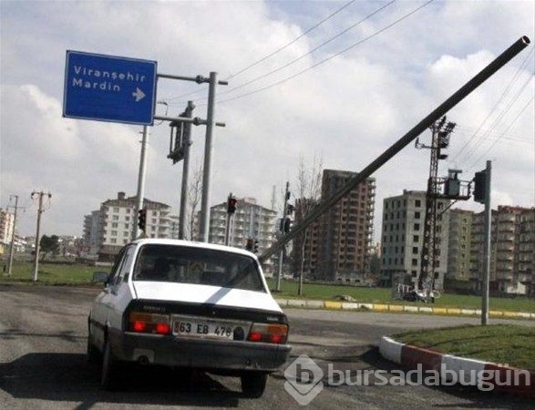 Trafikte karşılaşılan ilginç anlar
