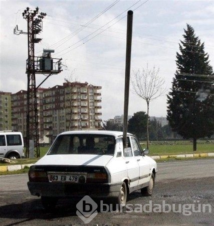 Trafikte karşılaşılan ilginç anlar
