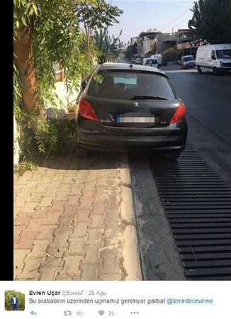 Trafikte karşılaşılan ilginç anlar
