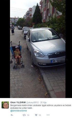 Trafikte karşılaşılan ilginç anlar
