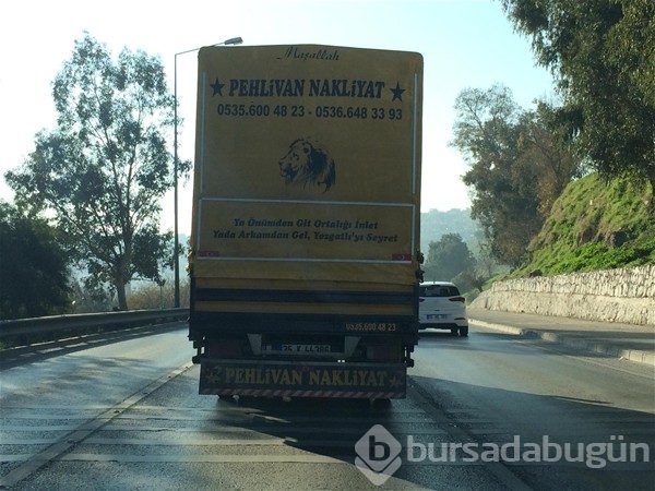 Trafikte karşılaşılan ilginç anlar
