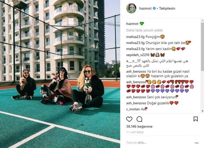 Ünlülerin Instagram paylaşımları (19.02.2018)