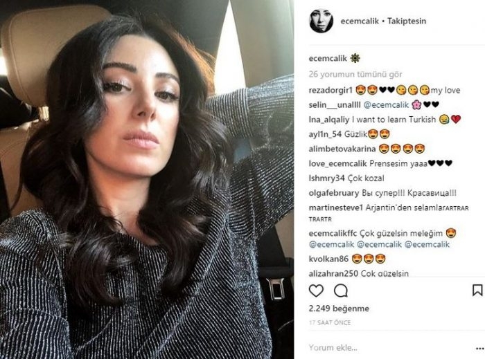 Ünlülerin Instagram paylaşımları (19.02.2018)