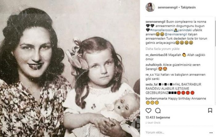 Ünlülerin Instagram paylaşımları (19.02.2018)