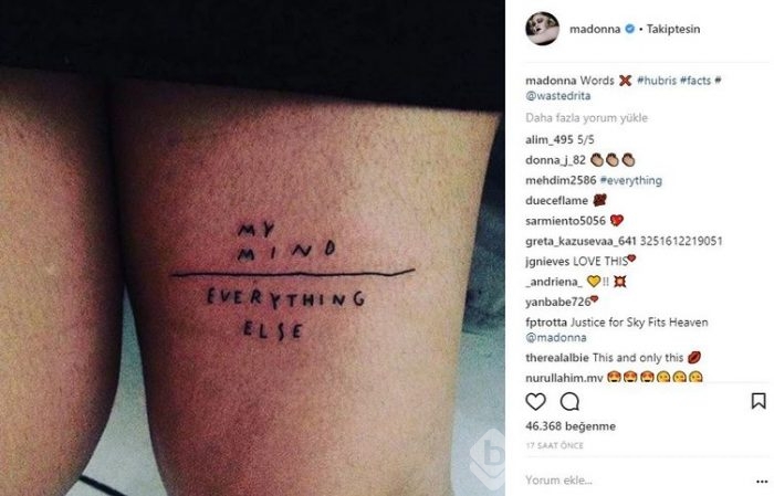 Ünlülerin Instagram paylaşımları (19.02.2018)
