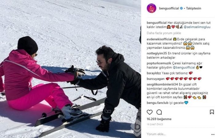 Ünlülerin Instagram paylaşımları (19.02.2018)
