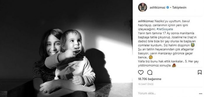 Ünlülerin Instagram paylaşımları (19.02.2018)