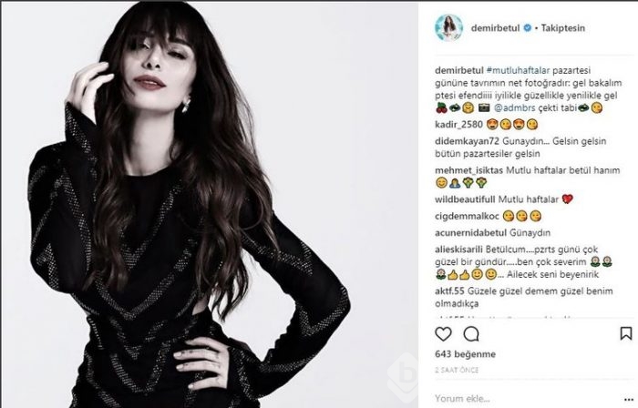 Ünlülerin Instagram paylaşımları (19.02.2018)