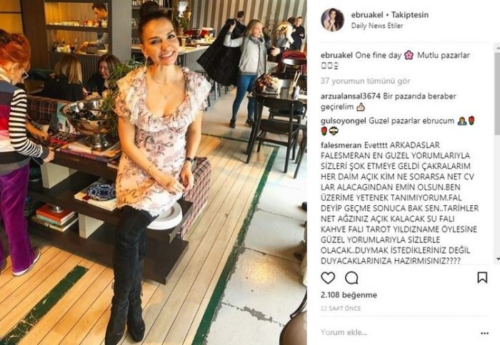 Ünlülerin Instagram paylaşımları (19.02.2018)