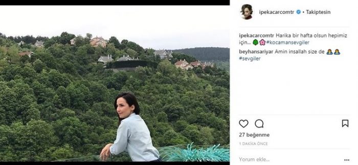 Ünlülerin Instagram paylaşımları (19.02.2018)