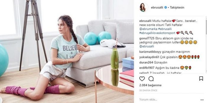 Ünlülerin Instagram paylaşımları (19.02.2018)