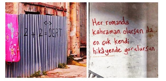 Çukur Dizisinin duvar yazıları