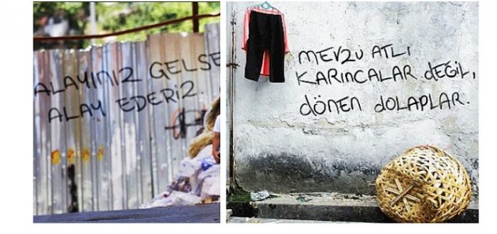 Çukur Dizisinin duvar yazıları