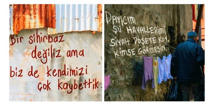 Çukur Dizisinin duvar yazıları