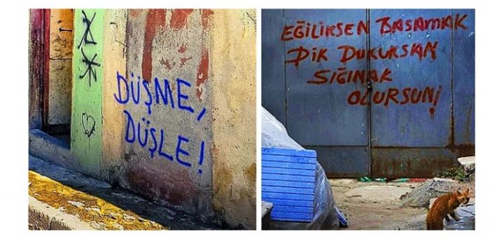Çukur Dizisinin duvar yazıları