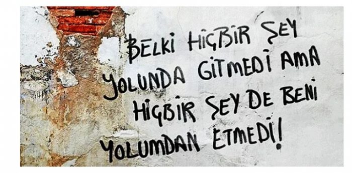 Çukur Dizisinin duvar yazıları