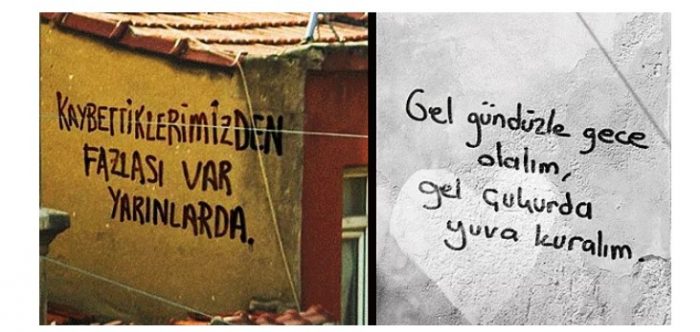 Çukur Dizisinin duvar yazıları