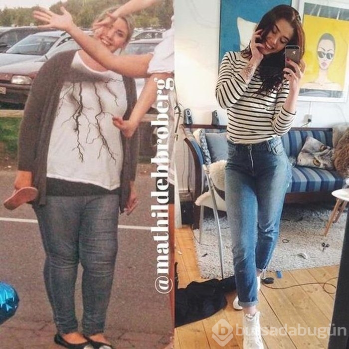 Kocasına kızdıktan sonra 206 kilo verdi! 