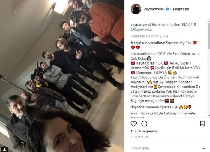 Ünlü isimlerin Instagram paylaşımları (20.02.2018)