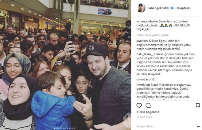 Ünlü isimlerin Instagram paylaşımları (20.02.2018)