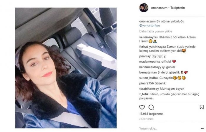 Ünlü isimlerin Instagram paylaşımları (20.02.2018)