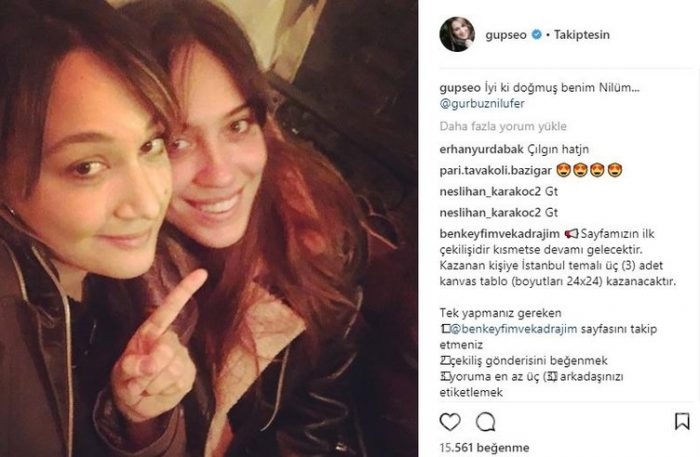 Ünlü isimlerin Instagram paylaşımları (20.02.2018)
