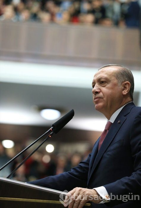AK Parti grup toplantısında dikkat çeken anlar